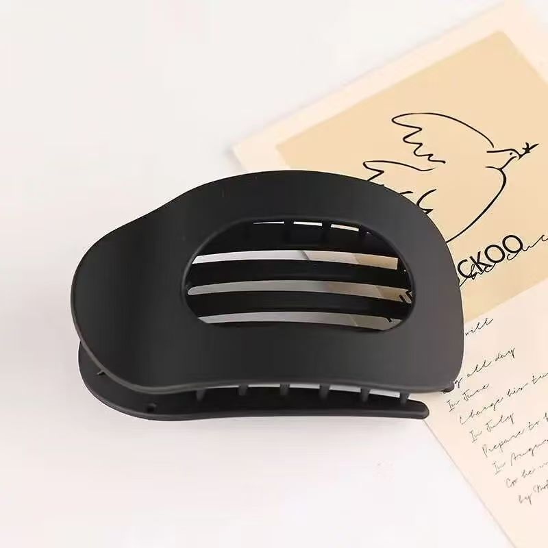 Leopard Print Matte Claw Clip 10cm