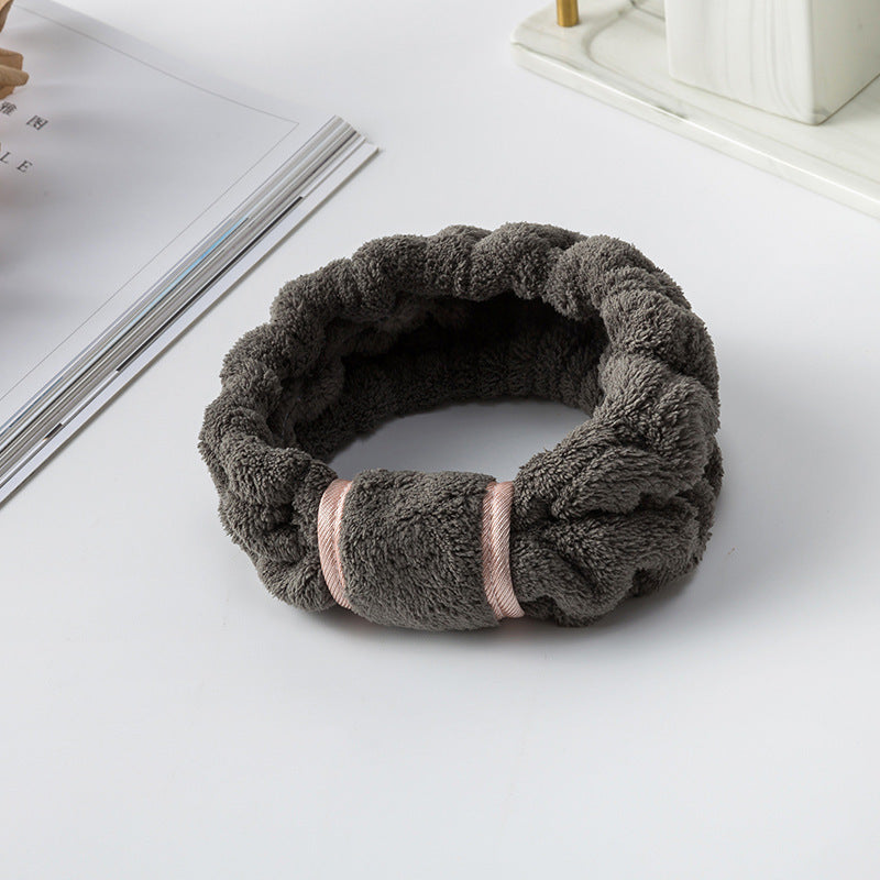 Coral Fleece Spa & Face Wash Headband