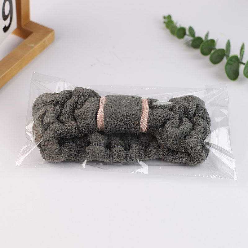 Coral Fleece Spa & Face Wash Headband