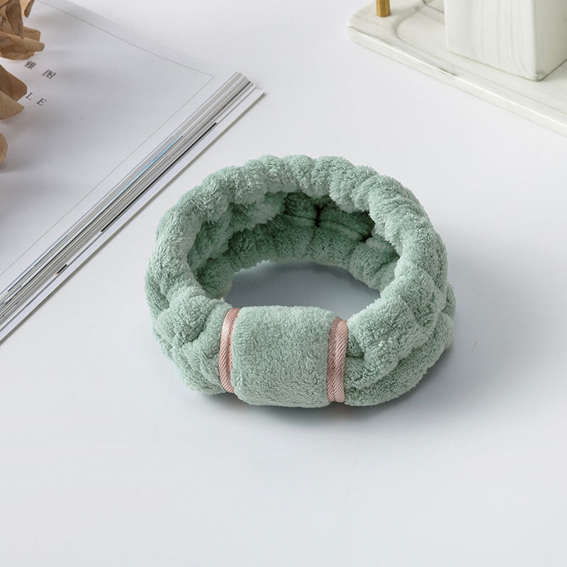 Coral Fleece Spa & Face Wash Headband