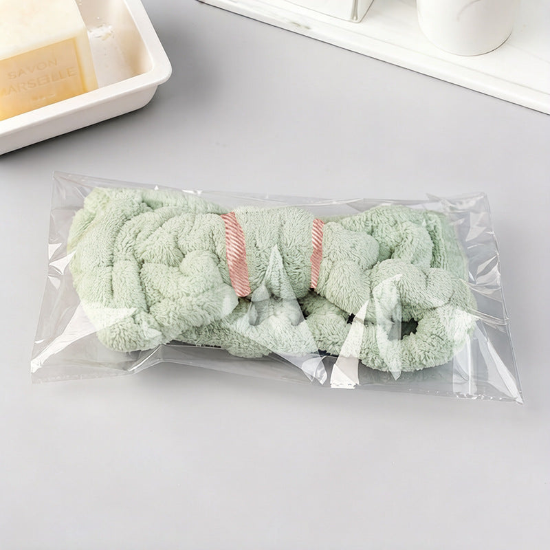 Coral Fleece Spa & Face Wash Headband