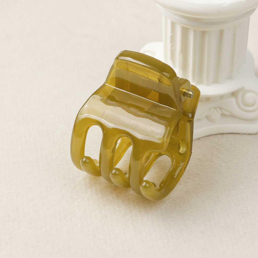 High Ponytail Claw Clip — Glossy Finish