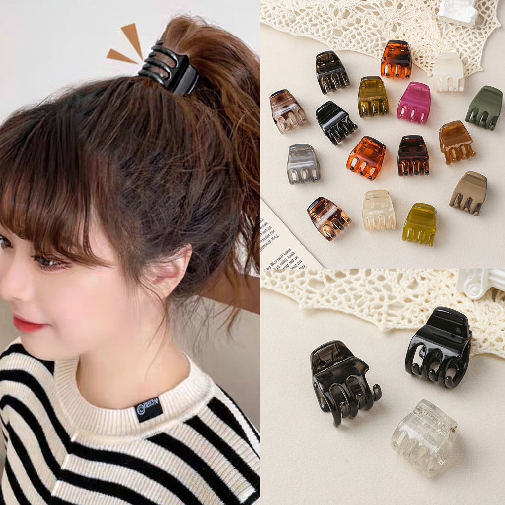 High Ponytail Claw Clip — Glossy Finish