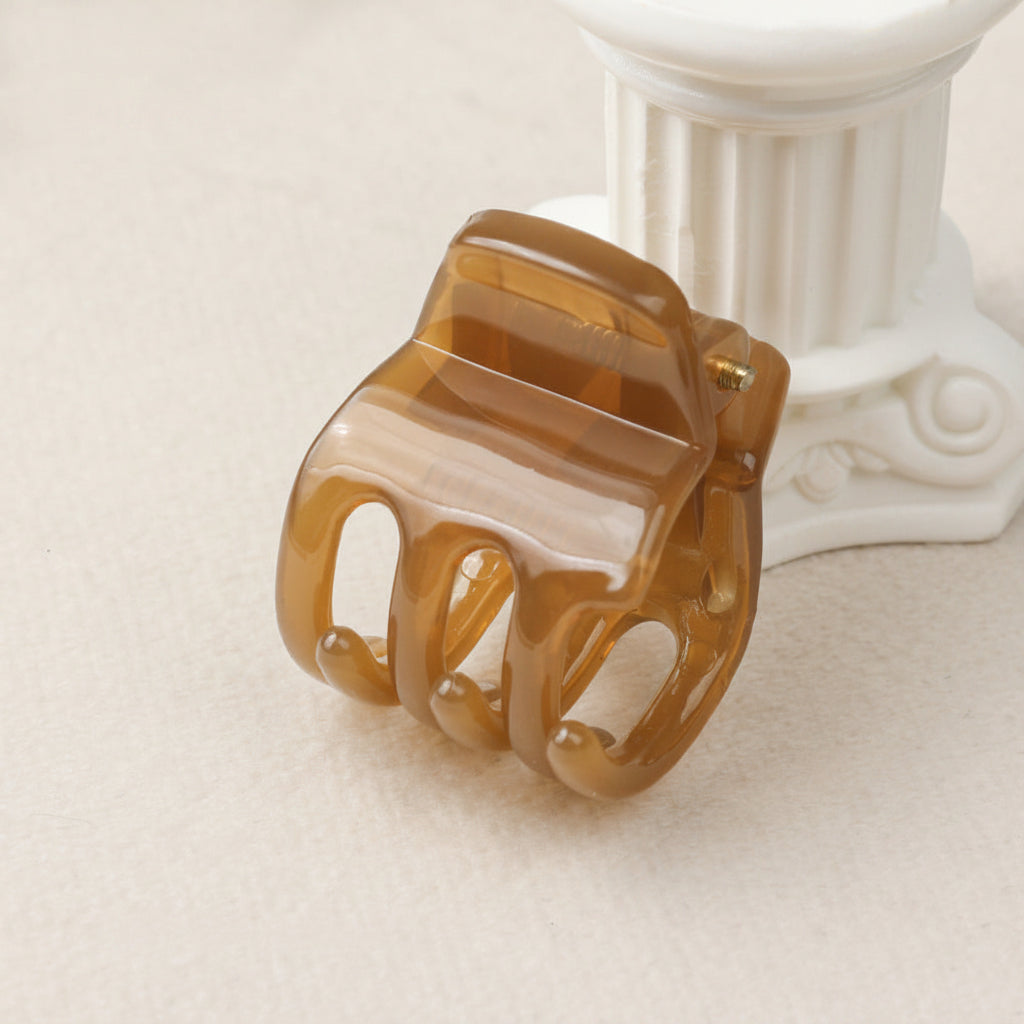 High Ponytail Claw Clip — Glossy Finish