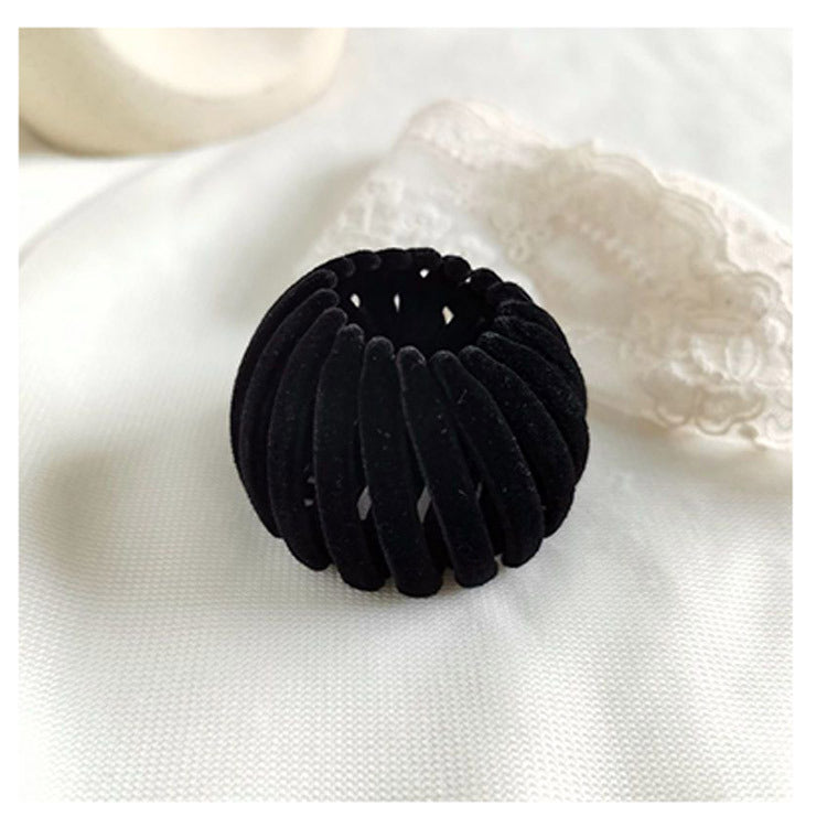 Velvet Bird's Nest Hair Scrunchie