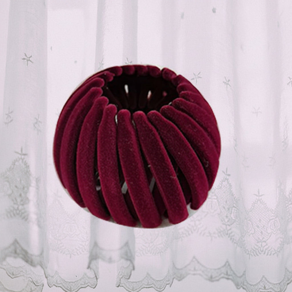 Velvet Bird's Nest Hair Scrunchie