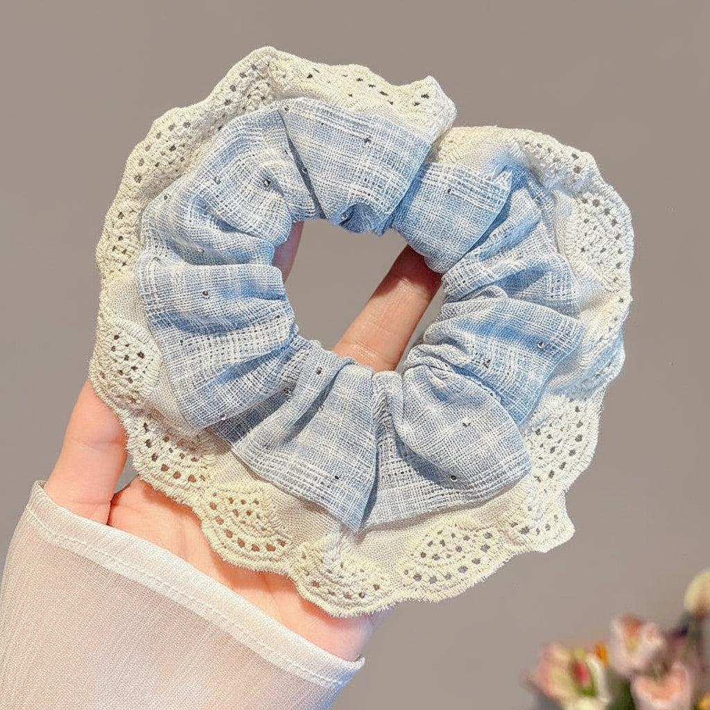 Korean Style Oversized Bow Scrunchie