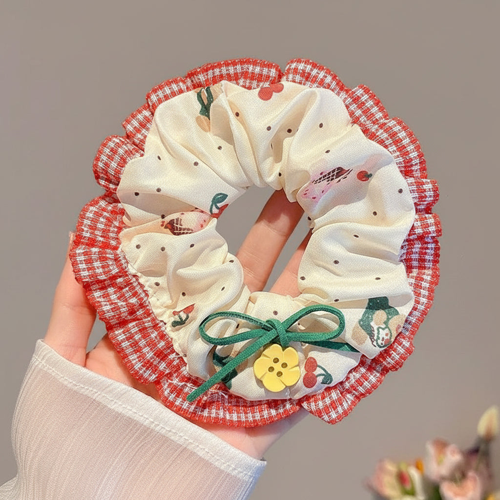 Korean Style Oversized Bow Scrunchie
