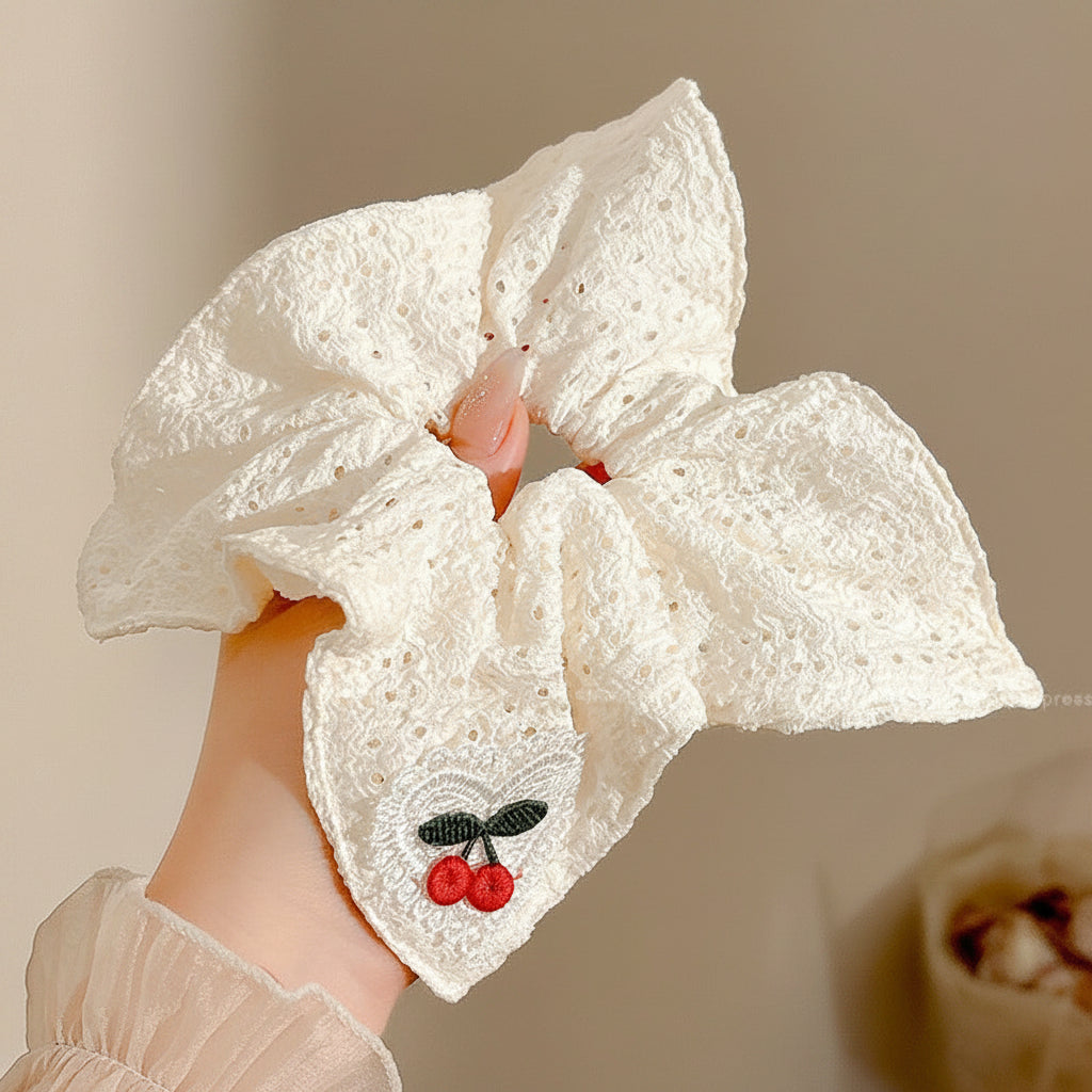 Korean Style Oversized Bow Scrunchie