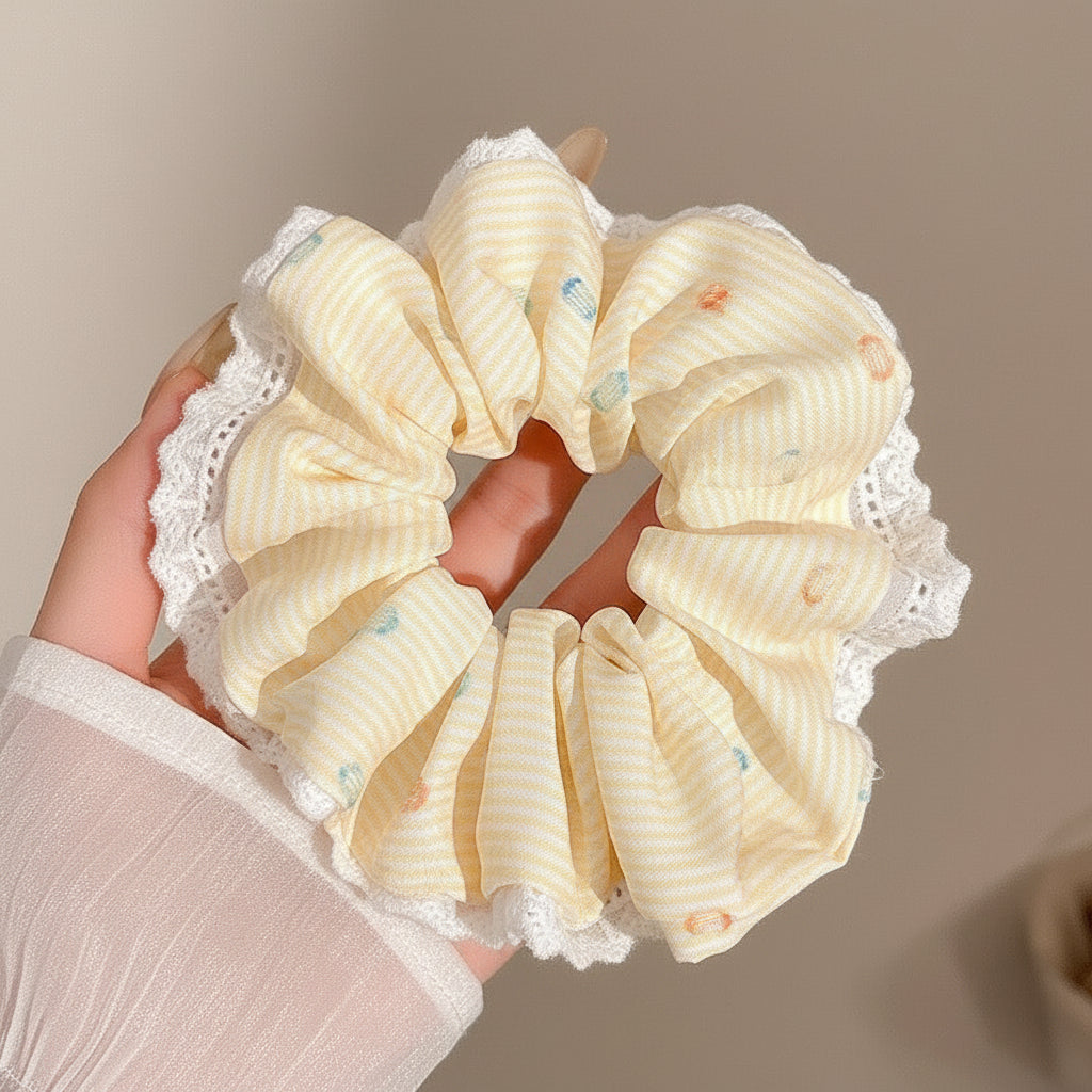 Korean Style Oversized Bow Scrunchie