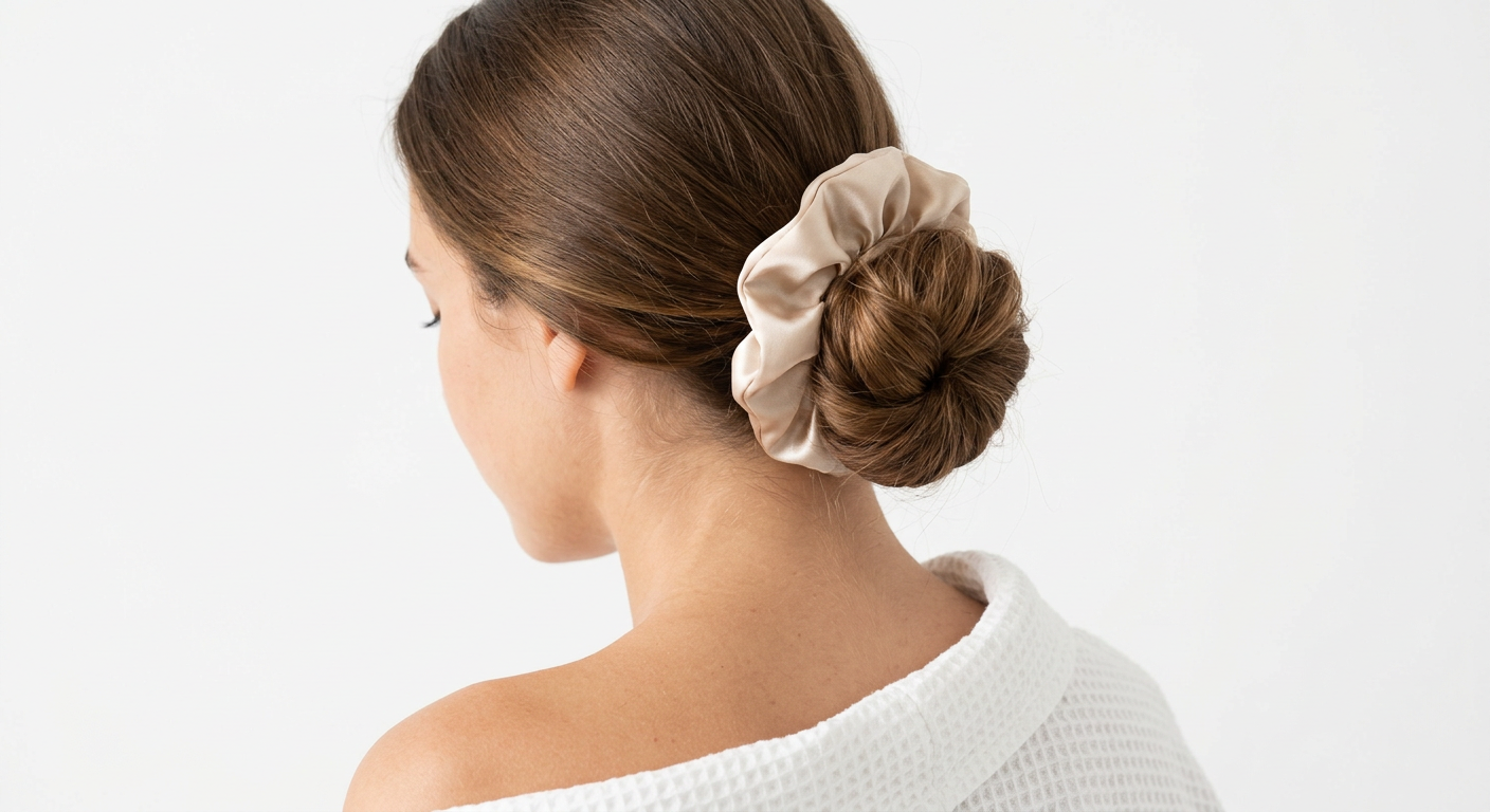 Stain Hair Scrunchie - No Crease Pack of 5 $13.99